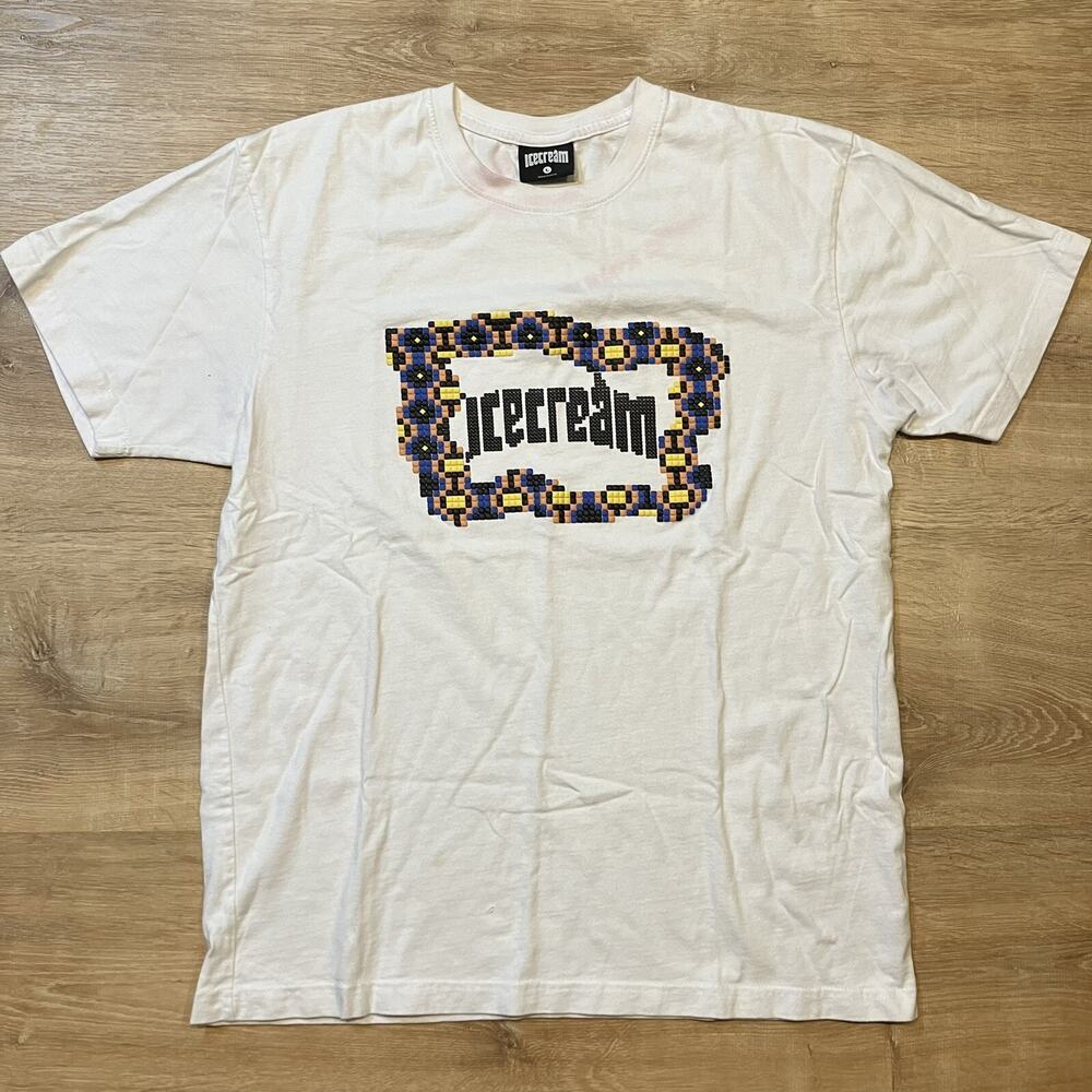 Ice Cream Billionaire Boys Club Streetwear Mosaic Logo Essential Graphic T-Shirt